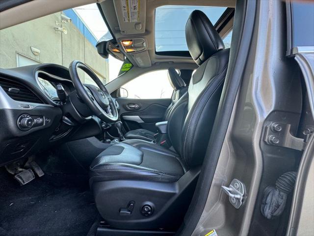 used 2018 Jeep Cherokee car, priced at $14,385