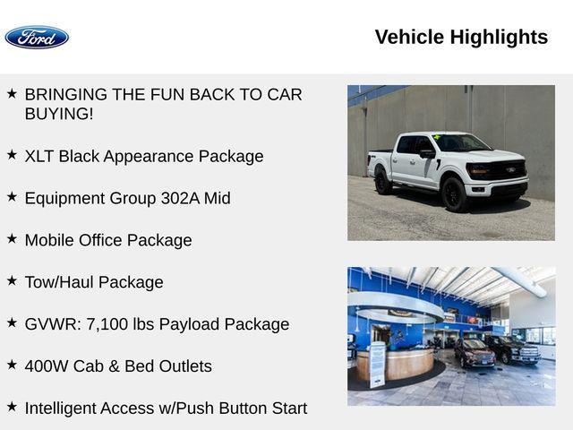 new 2024 Ford F-150 car, priced at $51,400