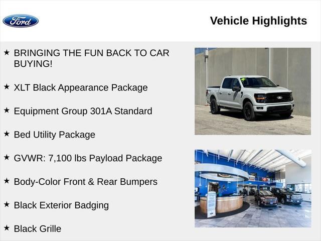 new 2024 Ford F-150 car, priced at $48,500