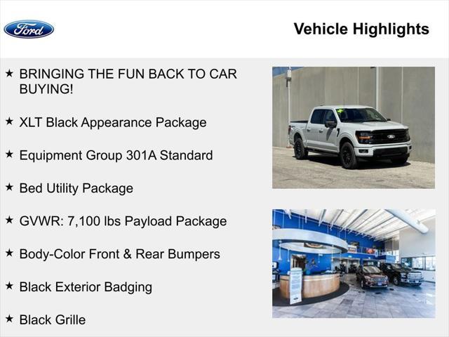 new 2024 Ford F-150 car, priced at $50,000