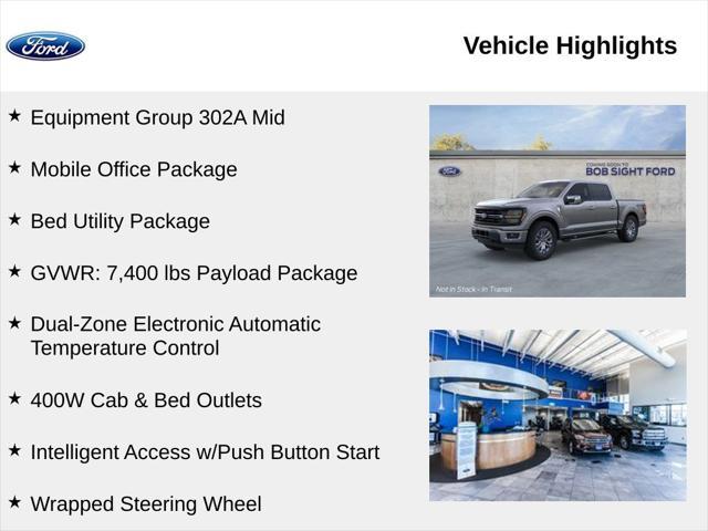new 2025 Ford F-150 car, priced at $56,205