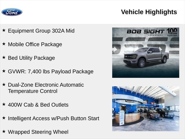new 2025 Ford F-150 car, priced at $56,205