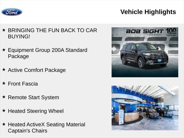 new 2025 Ford Explorer car, priced at $44,450