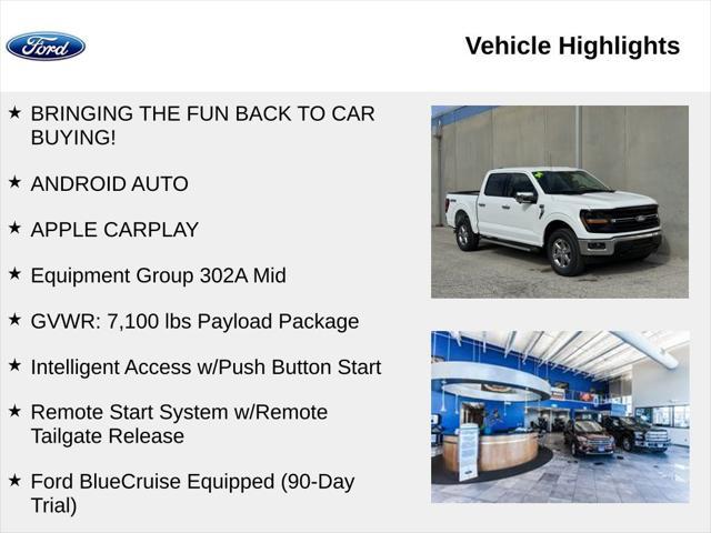 new 2024 Ford F-150 car, priced at $46,595