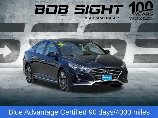 used 2018 Hyundai Sonata Hybrid car, priced at $17,192