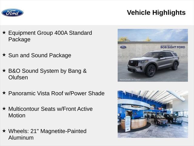 new 2025 Ford Explorer car, priced at $61,685