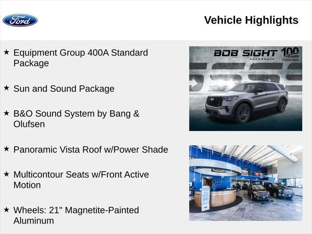 new 2025 Ford Explorer car, priced at $61,685