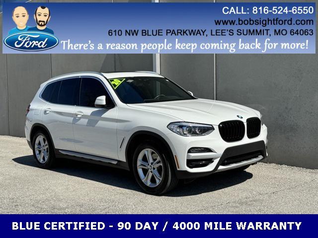 used 2020 BMW X3 car, priced at $31,500