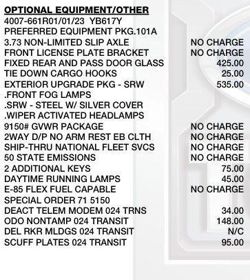 used 2024 Ford Transit-250 car, priced at $32,391
