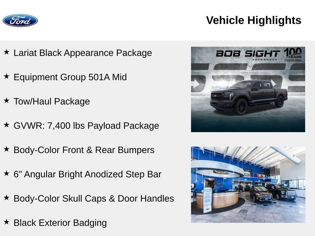 new 2025 Ford F-150 car, priced at $65,500