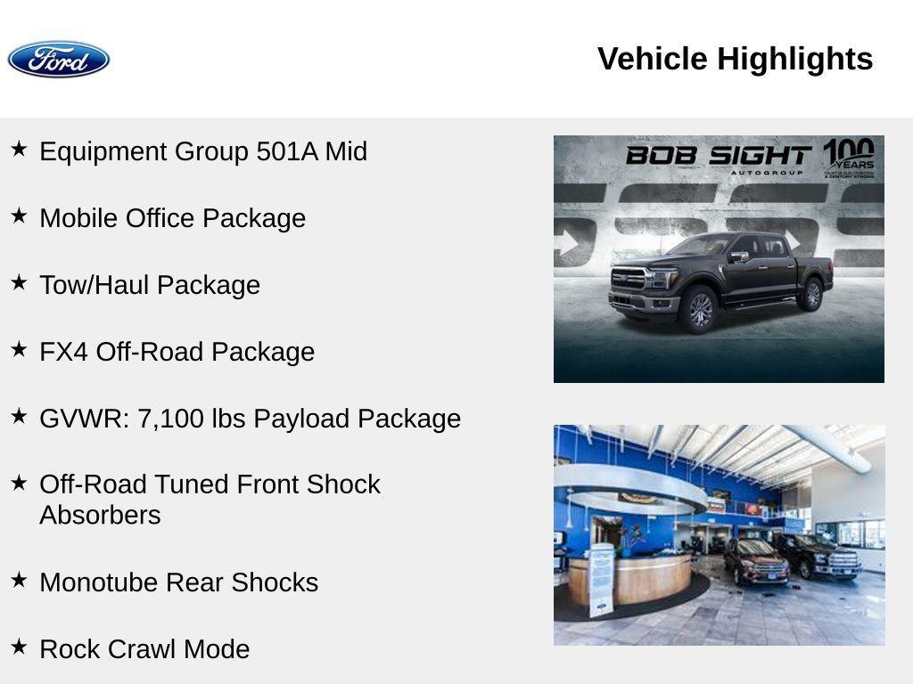 new 2025 Ford F-150 car, priced at $66,500