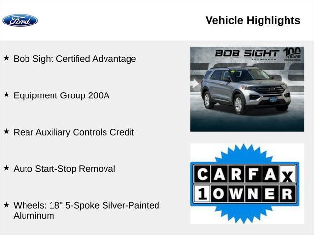 used 2022 Ford Explorer car, priced at $32,618