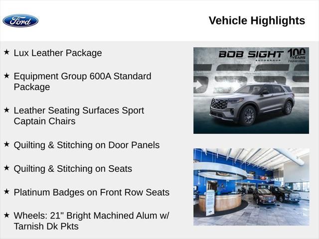new 2025 Ford Explorer car, priced at $59,515
