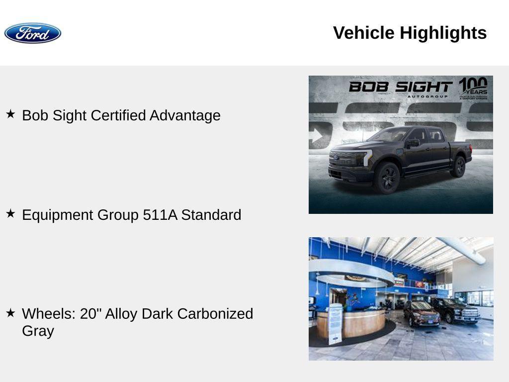 new 2025 Ford F-150 Lightning car, priced at $73,000