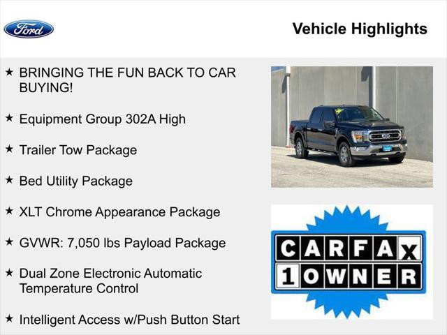 used 2022 Ford F-150 car, priced at $42,896