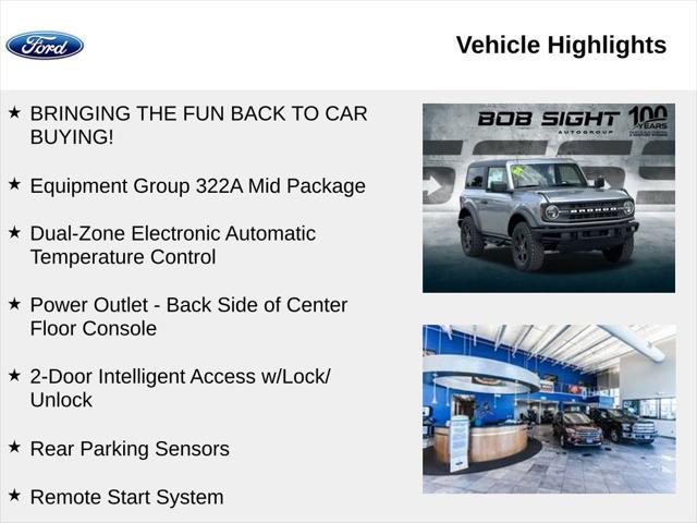 new 2024 Ford Bronco car, priced at $46,304