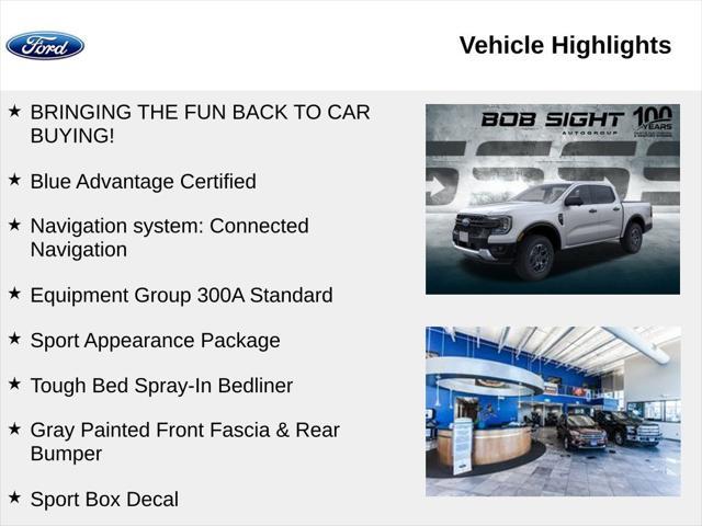 new 2024 Ford Ranger car, priced at $39,418