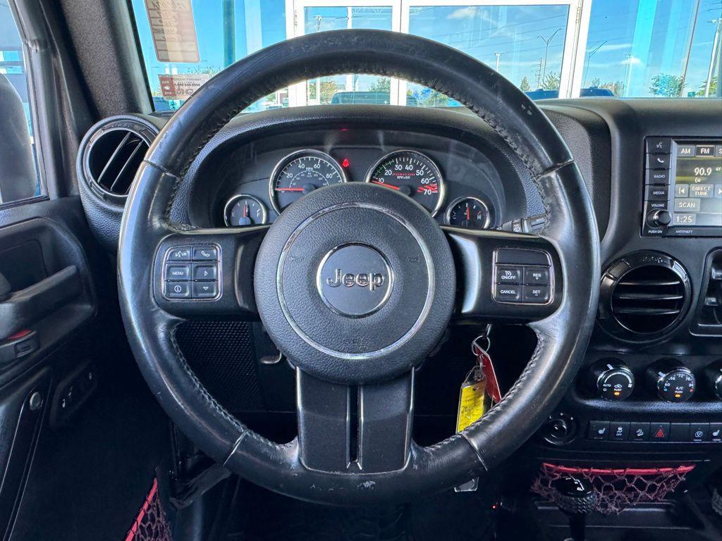 used 2017 Jeep Wrangler Unlimited car, priced at $21,000