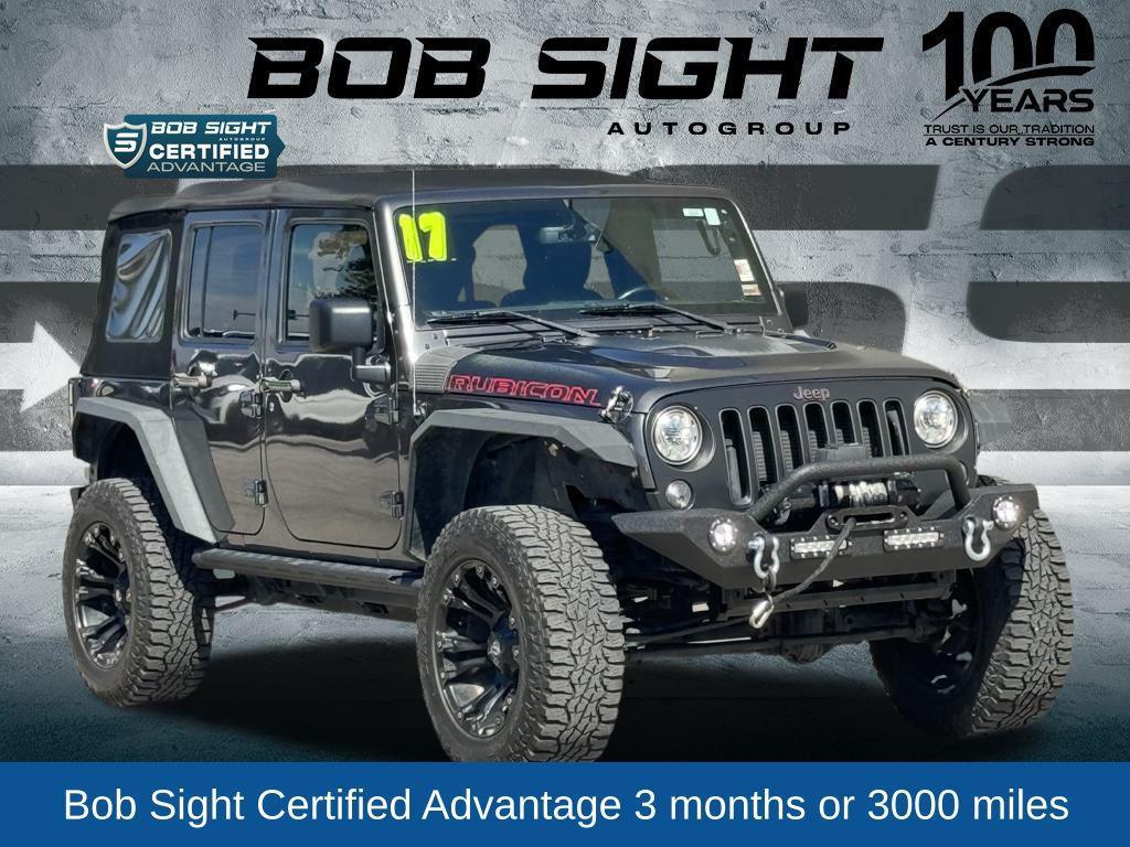 used 2017 Jeep Wrangler Unlimited car, priced at $21,000