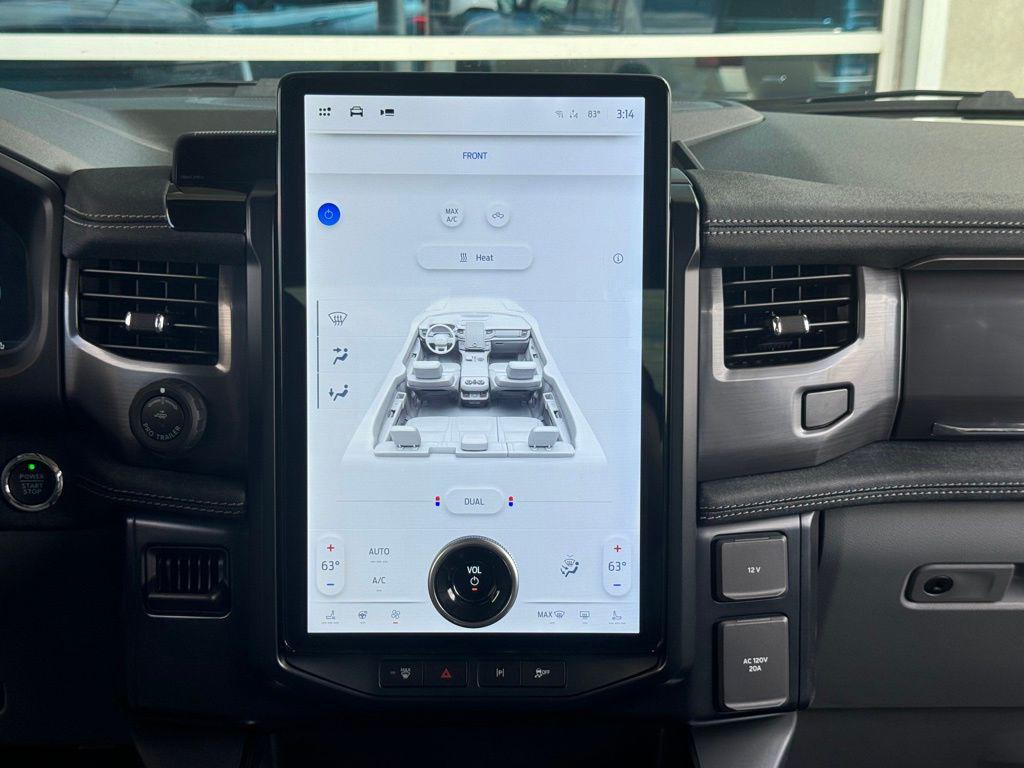 new 2025 Ford F-150 Lightning car, priced at $65,800