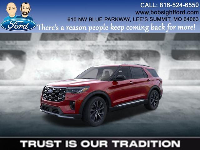 new 2025 Ford Explorer car, priced at $59,460