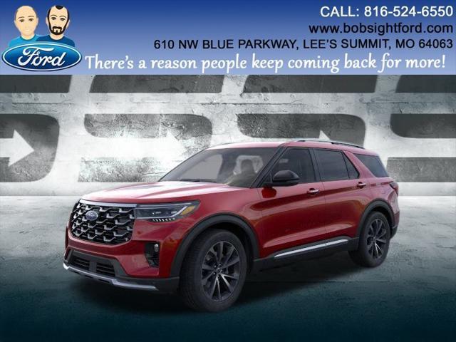 new 2025 Ford Explorer car, priced at $57,000