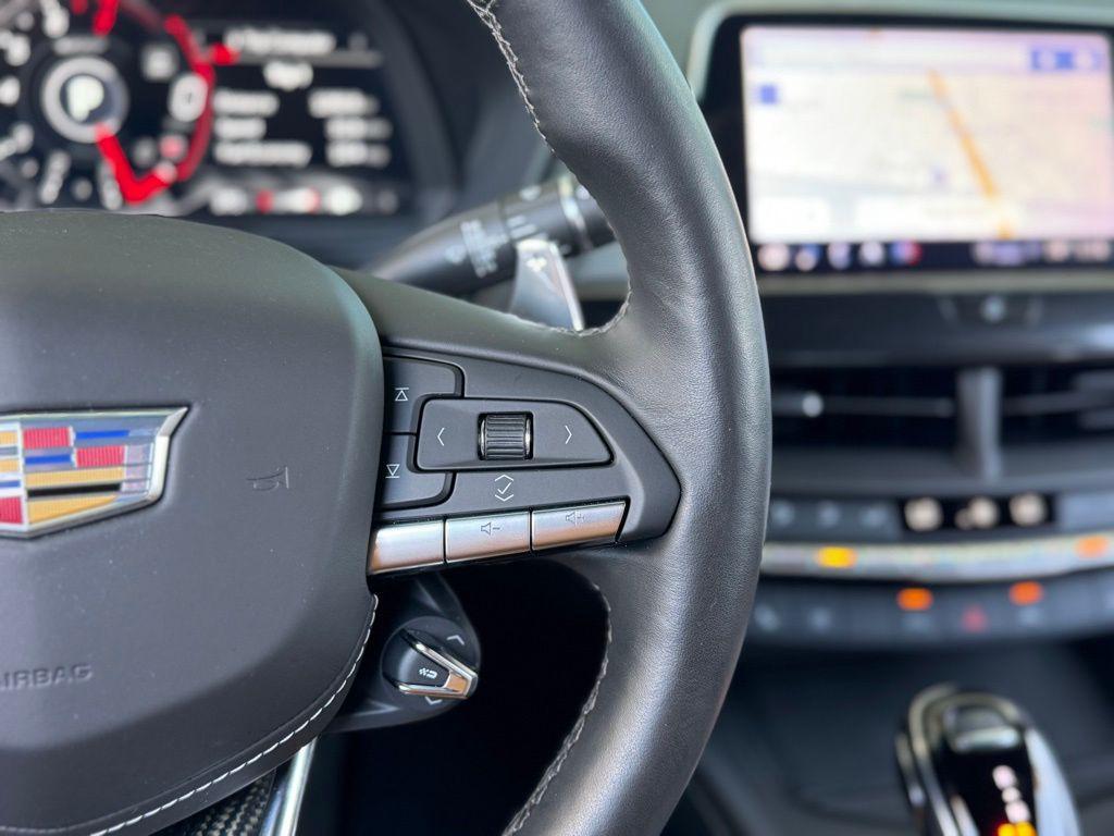 used 2024 Cadillac CT4-V car, priced at $64,000
