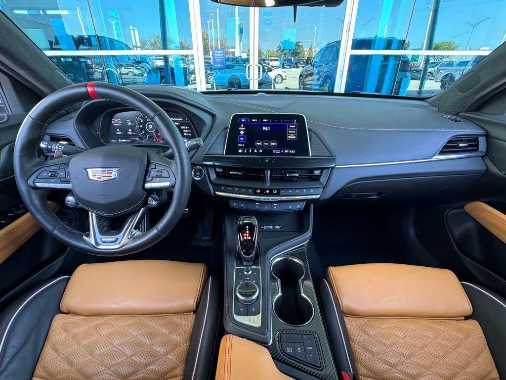 used 2024 Cadillac CT4-V car, priced at $64,000