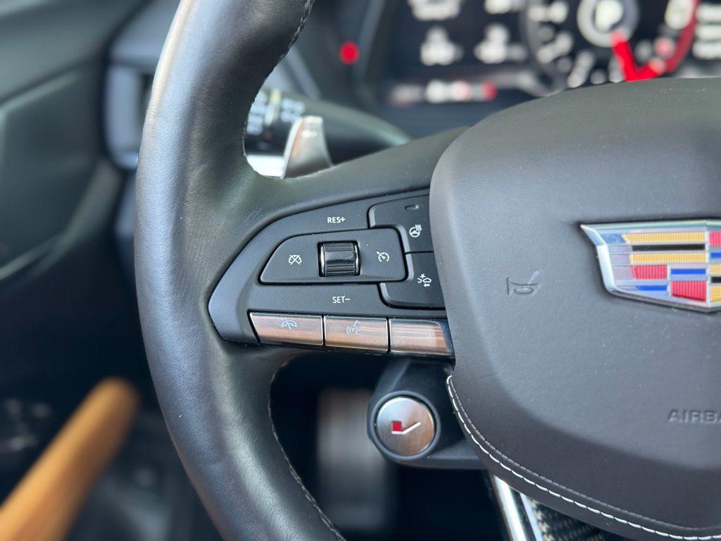 used 2024 Cadillac CT4-V car, priced at $64,000