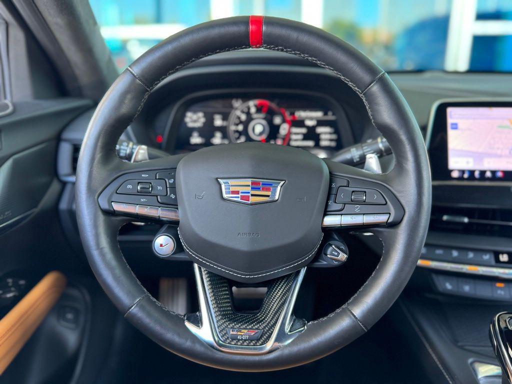 used 2024 Cadillac CT4-V car, priced at $64,000