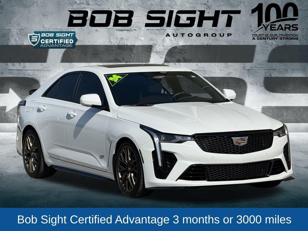 used 2024 Cadillac CT4-V car, priced at $64,000