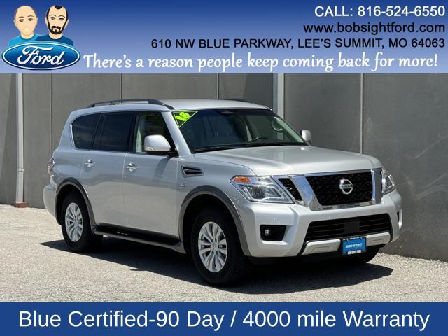 used 2018 Nissan Armada car, priced at $18,000