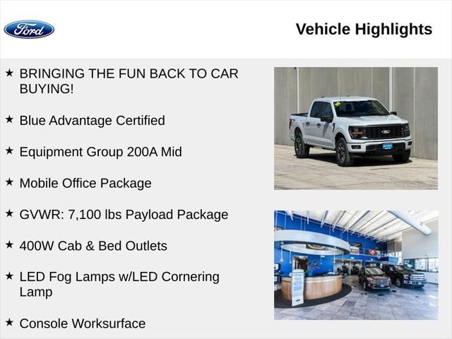 new 2025 Ford F-150 car, priced at $50,009