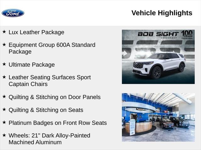 new 2025 Ford Explorer car, priced at $57,307