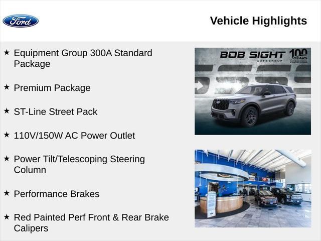 new 2025 Ford Explorer car, priced at $53,095