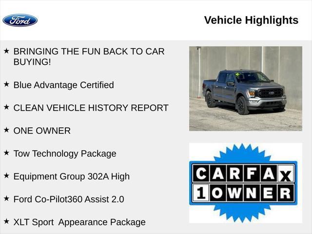 used 2021 Ford F-150 car, priced at $38,365