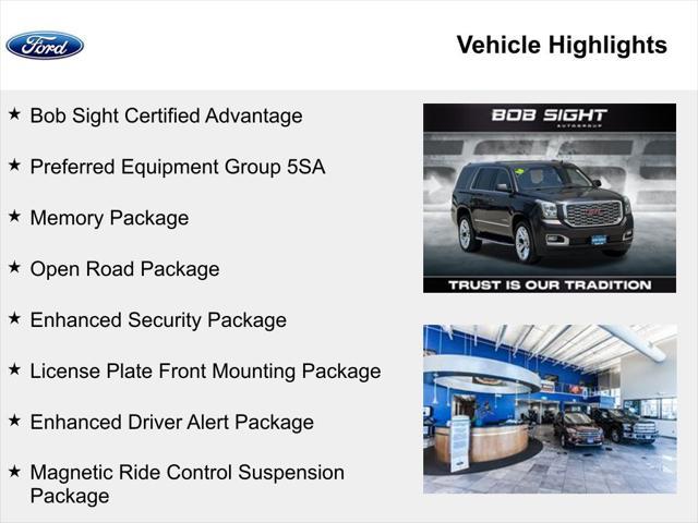 used 2018 GMC Yukon car, priced at $36,746