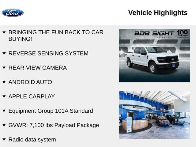 new 2024 Ford F-150 car, priced at $42,900