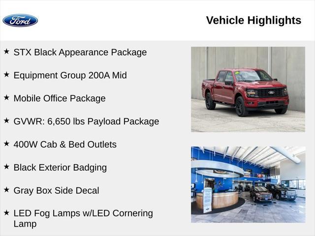new 2025 Ford F-150 car, priced at $49,545