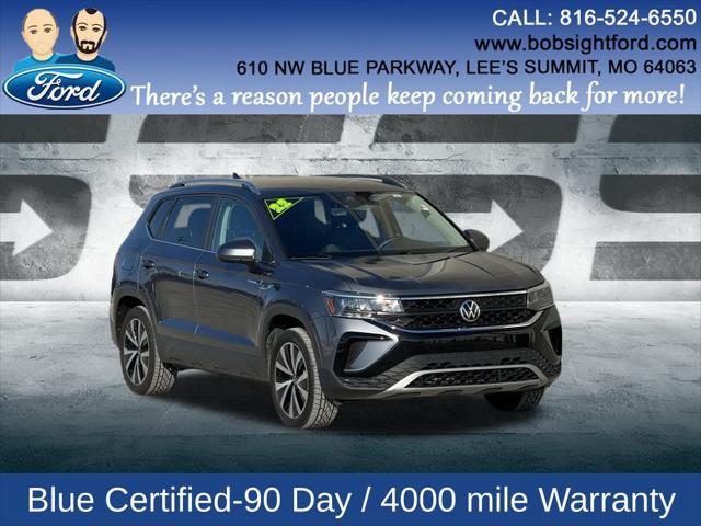 used 2022 Volkswagen Taos car, priced at $21,474