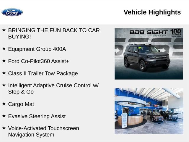 new 2024 Ford Bronco Sport car, priced at $35,401
