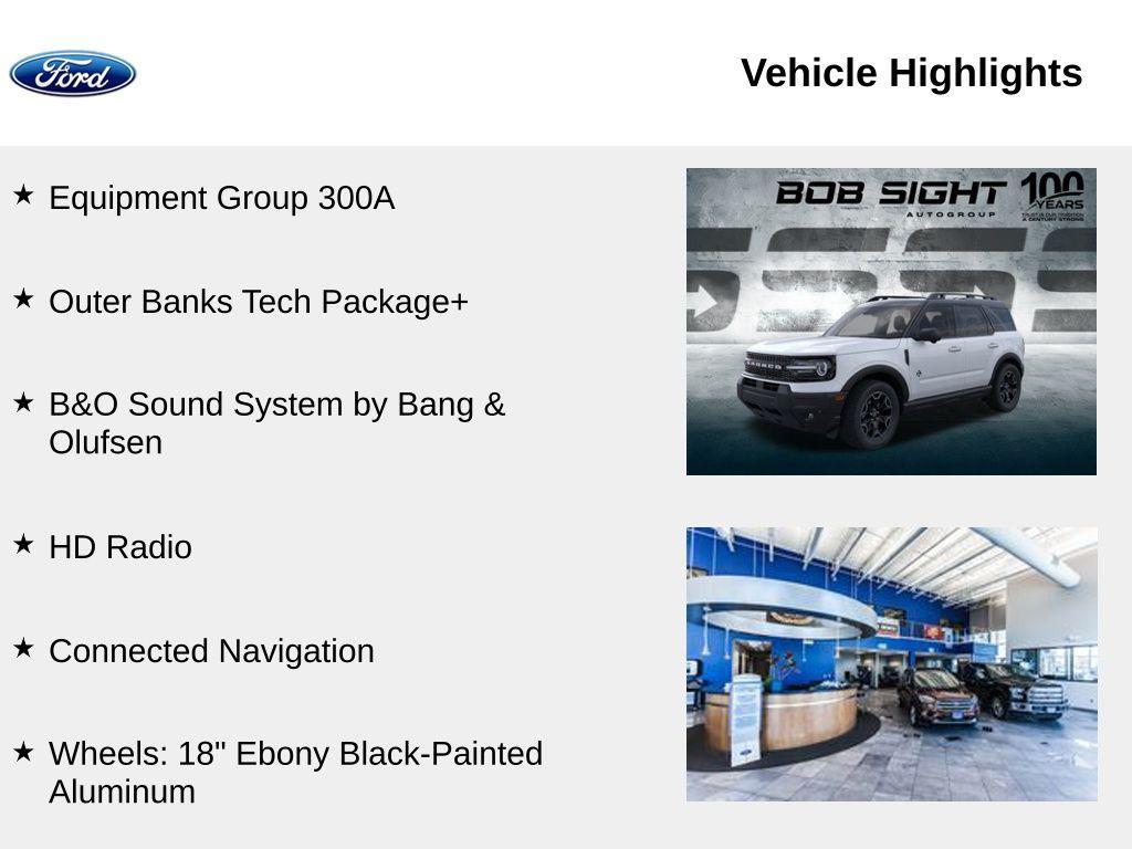new 2025 Ford Bronco Sport car, priced at $39,485
