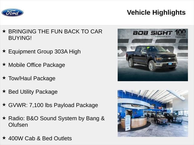 new 2024 Ford F-150 car, priced at $57,216