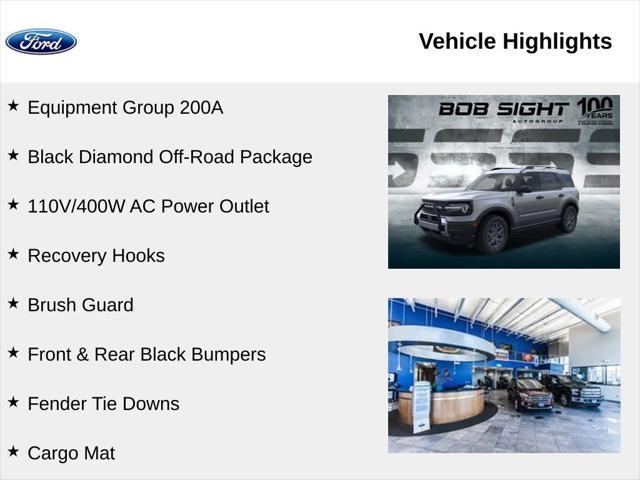 new 2025 Ford Bronco Sport car, priced at $35,345