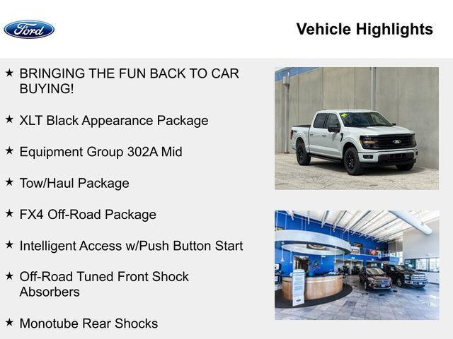 new 2024 Ford F-150 car, priced at $52,800