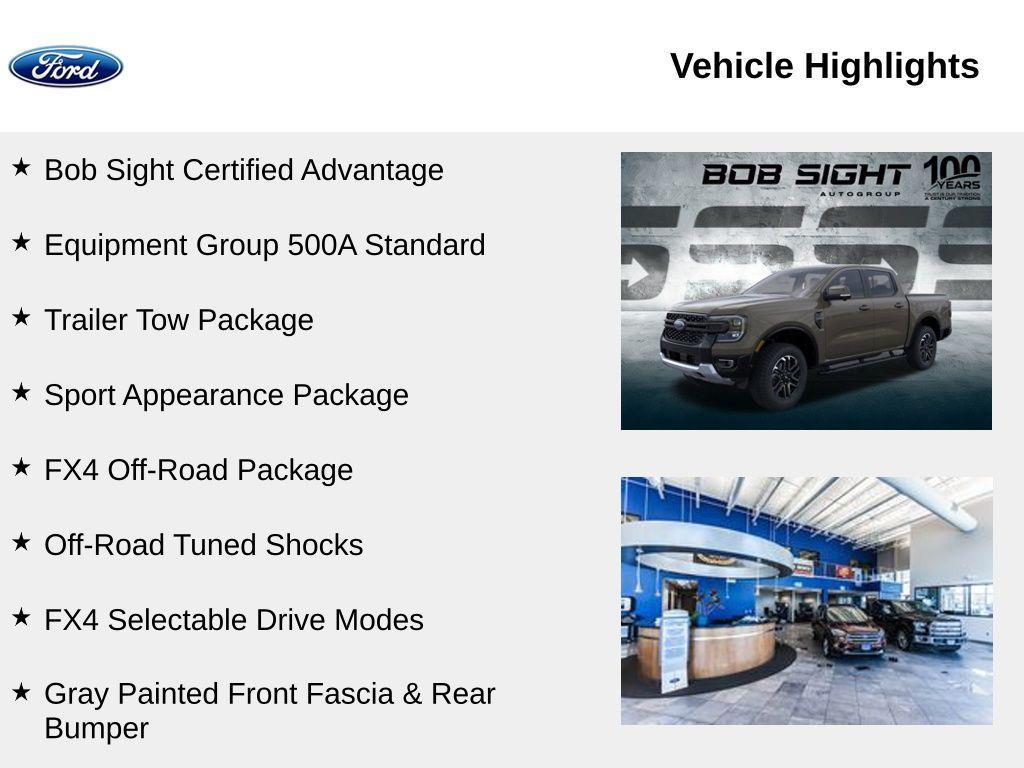 new 2025 Ford Ranger car, priced at $47,200