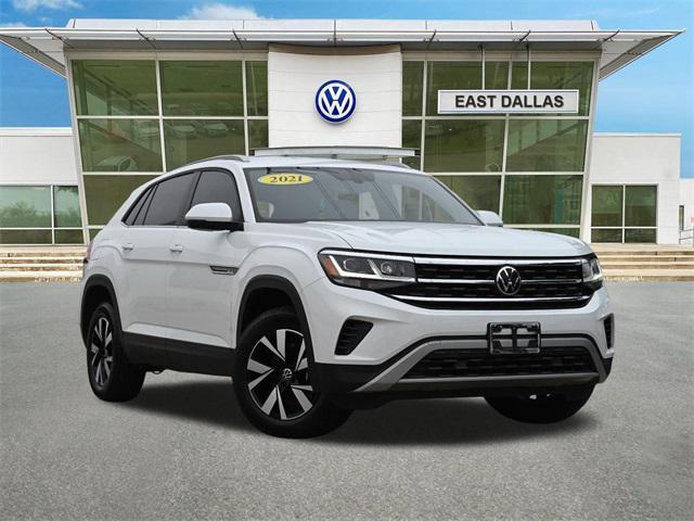 used 2021 Volkswagen Atlas Cross Sport car, priced at $21,998