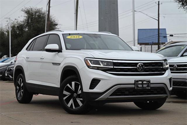 used 2021 Volkswagen Atlas Cross Sport car, priced at $21,998