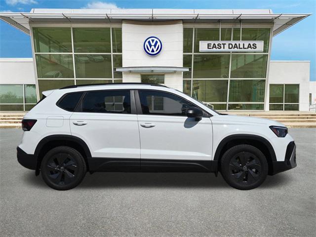 new 2025 Volkswagen Taos car, priced at $26,352