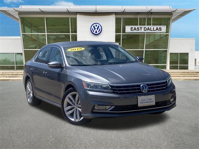 used 2018 Volkswagen Passat car, priced at $18,988